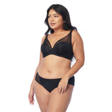 CALISTA SEMI SHEER UNDERWIRED T-SHIRT BRA