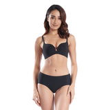 JESSIE CRISS CROSSED SEAMLESS PADDED WIRELESS BRA