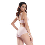 JESSIE CRISS CROSSED SEAMLESS PADDED WIRELESS BRA