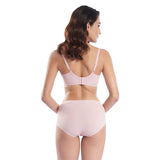 JESSIE CRISS CROSSED SEAMLESS PADDED WIRELESS BRA