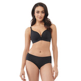 CHARLENE CONCENTRIC DEEP PLUNGE PUSH UP BRA