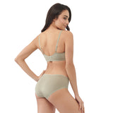 CHARLENE CONCENTRIC DEEP PLUNGE PUSH UP BRA