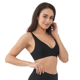 MILLY DEEP-V SEAMLESS JELLY PADDED BRA