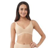 MILLY DEEP-V SEAMLESS JELLY PADDED BRA