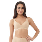 MILLY DEEP-V SEAMLESS JELLY PADDED BRA