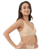MILLY DEEP-V SEAMLESS JELLY PADDED BRA