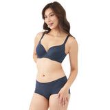 CRYSTAL SEAMLESS DEMI CUP BRA