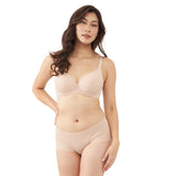 CRYSTAL SEAMLESS DEMI CUP BRA