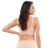 JOAN V FRONT MESH SOFT WIRE BRA