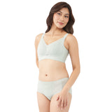 JAN AIRY MESH SEAMLESS WIRELESS BRA