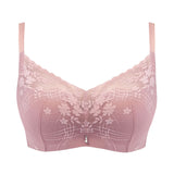 CONNIE CONCENTRIC LACE DEEP PLUNGE PUSH UP BRA