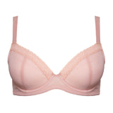 davina pastel soft demi cup bra