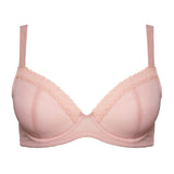 davina pastel soft demi cup bra