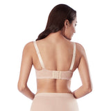diya embroidered demi cup bra
