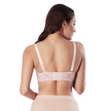 diya embroidered demi cup bra