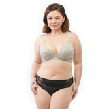 dary flowy lace demi bra