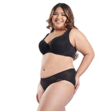 RYSA GEOMETRIC LACE CONTOURING BRA