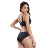 RYSA GEOMETRIC LACE CONTOURING BRA