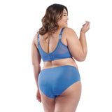 RYSA GEOMETRIC LACE CONTOURING BRA
