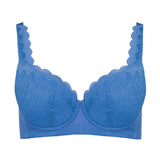 RYSA GEOMETRIC LACE CONTOURING BRA