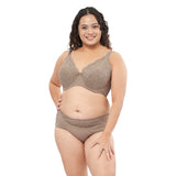 FRIGGA SCALLOPED LACE DEMI BRA