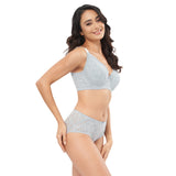 FRIGGA SCALLOPED LACE DEMI BRA