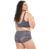 FATE FLORAL LACE DEMI BRA PLUS