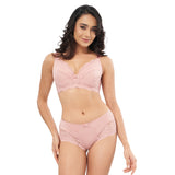 FATE FLORAL LACE DEMI BRA PLUS