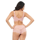 FATE FLORAL LACE DEMI BRA PLUS