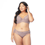 Rivera High Paneled Full Cup Bra