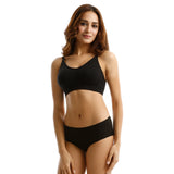 A STAR-BUY! JUST-YOU 24/7 COMFORT BRALETTE - BASIC BLACK
