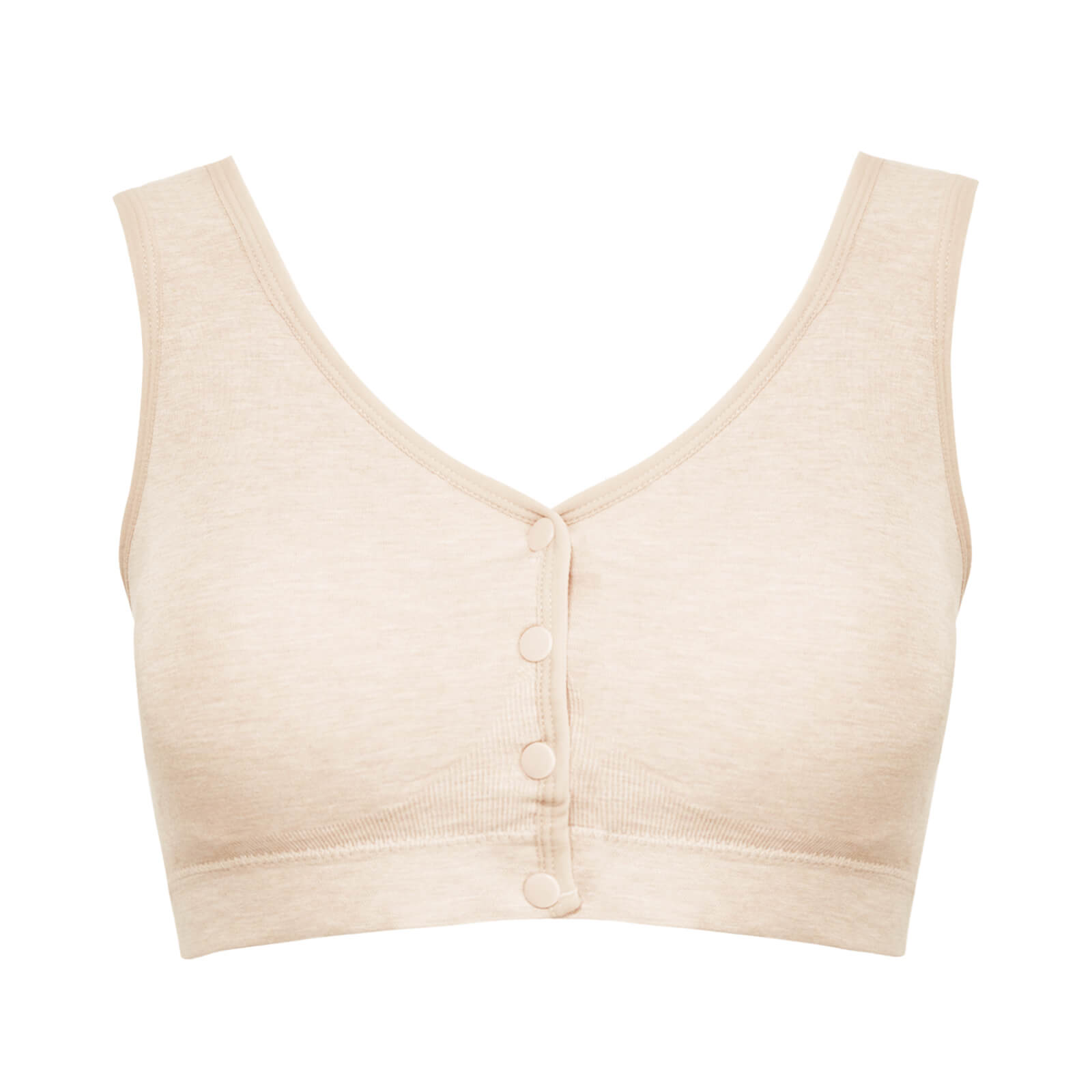 FRONT BUTTON COMFY COTTON WIRELESS BRA