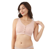 FRONT BUTTON COMFY COTTON WIRELESS BRA