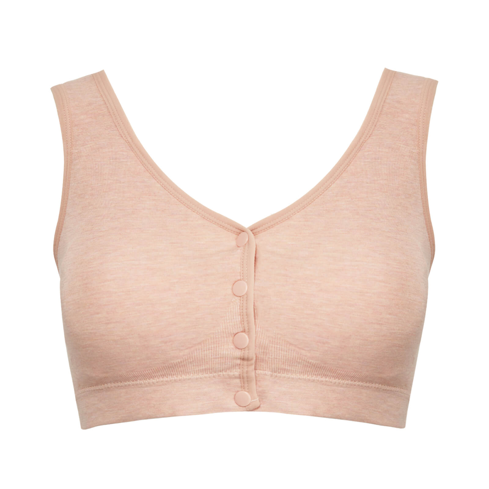 FRONT BUTTON COMFY COTTON WIRELESS BRA
