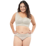 JONA SOFT LACE BREATHABLE FULL CUP BRA