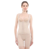 satin long vest
