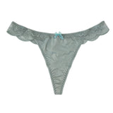valerie scallop trimmed lace thong