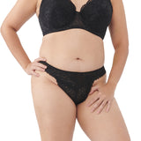 floral lace thong - basics