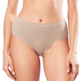 weightless striped knitted bikini panty