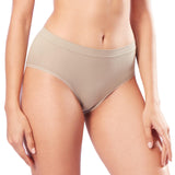 weightless striped knitted bikini panty