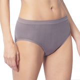 weightless striped knitted bikini panty