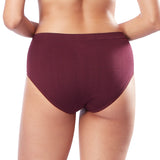 weightless striped knitted bikini panty