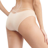 drop cross strap bikini panty