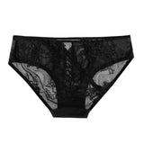 delina sheer peephole lace bikini panty
