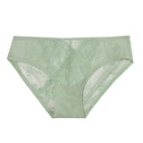 delina sheer peephole lace bikini panty