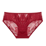 delina sheer peephole lace bikini panty