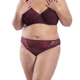 billa plus size bikini peek lace panty