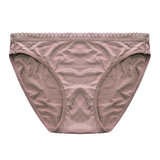lace trimmed bikini panty (pack of 2)