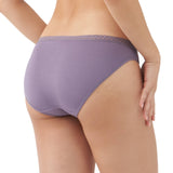 lace trimmed bikini panty (pack of 2)