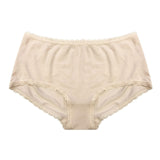 bamboo scallop hemmed boyleg